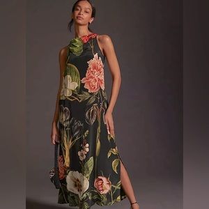 Siddhartha Bansal Halter Maxi Dress